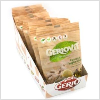 GERIOVIT GERIOLIN CARAMELO JENGIBRE sabor limon 12ux75g S/A