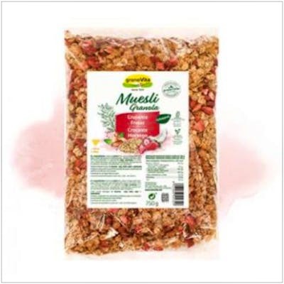 GRANOVITA MUESLI DE FRESA crujiente 750gr.