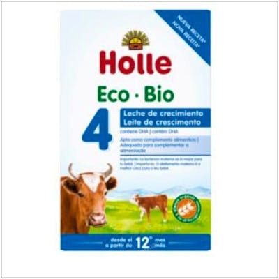 HOLLE LECHE DE CRECIMIENTO 4 vaca 600gr. ECO