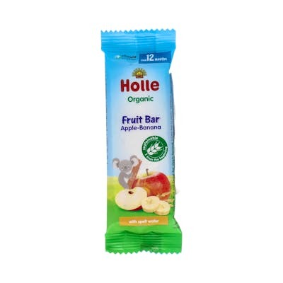 HOLLE BARRITA MANZANA Y PLATANO 25gr. ECO