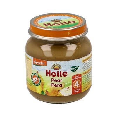 HOLLE POTITO PERA 100% mini 4meses 125gr.  DEMETER