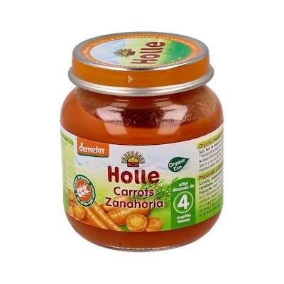 HOLLE POTITO ZANAHORIA mini 4meses 125gr. DEMETER