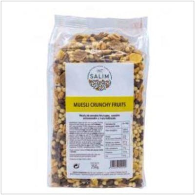 INT SALIM MUESLI CRUNCHY FRUITS 250gr.