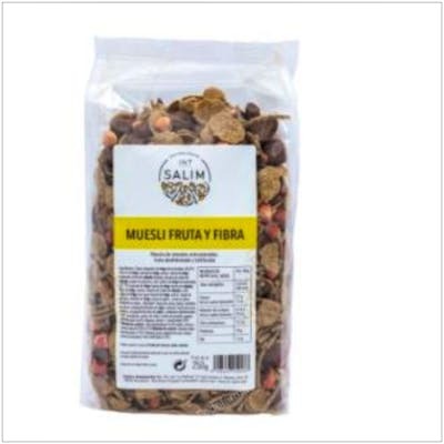 INT SALIM MUESLI DE FRUTA Y FIBRA 250gr.