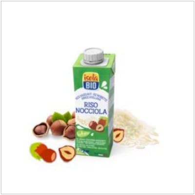 ISOLA BEBIDA VEGETAL DE AVELLANA-ARROZ mini 250m BIO SG