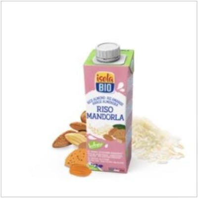 ISOLA BEBIDA VEGETAL DE ARROZ con almendra 250ml. BIO SG
