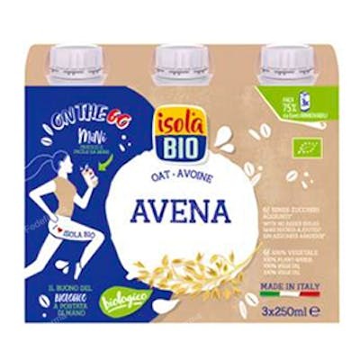 ISOLA BEBIDA VEGETAL DE AVENA 3udsx250ml. BIO SA VEGAN