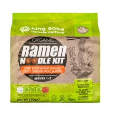 KING SOBA KIT NOODLES RAMEN SARRACENO-JENGIBRE-MISO-TOFU 194