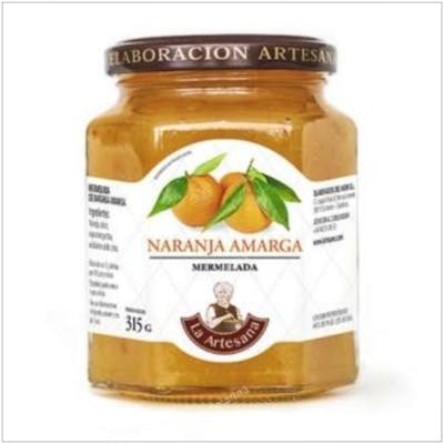 LA ARTESANA MERMELADA DE NARANJA AMARGA maxifruta 305gr. S/A