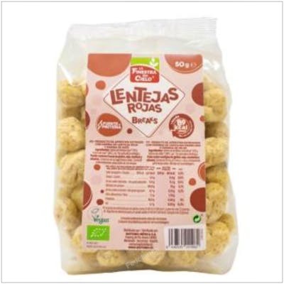 LA FINESTRA SUL CIELO BREAK DE LENTEJAS ROJAS 50gr. BIO VEGA