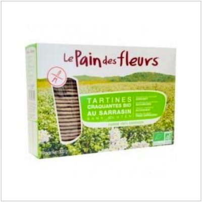 LE PAIN DES FLEURS CRACKER TRIGO SARRACENO 300gr. BIO SG VEG