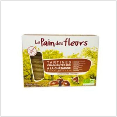 LE PAIN DES FLEURS CRACKER CASTAÑA 300gr. BIO SG VEGAN
