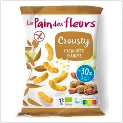 LE PAIN DES FLEURS GANCHITO CROUSTY CACAHUETE 75gr. BIO SG V