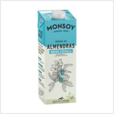 MONSOY BEBIDA VEGETAL DE ALMENDRA 1LT 6UDS BIO