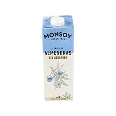 MONSOY BEBIDA VEGETAL DE ALMENDRAS 1LT 6UDS BIO S/A