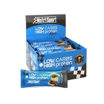 NUTRISPORT LOW CARBS HIGH PROTEIN CHOCO-GALLETA 16BARRITAS