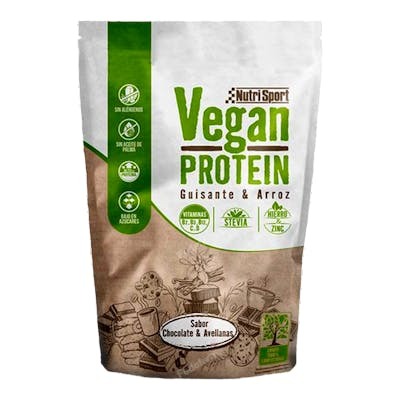 NUTRISPORT VEGAN PROTEIN VAINILLA-COOKIES BOLSA 480GR