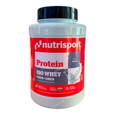 NUTRISPORT ISO WHEY CERO CERO NEUTRO 900KG