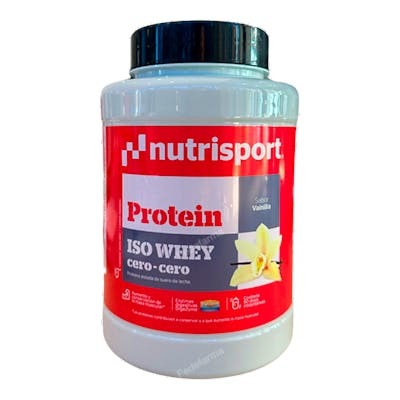 NUTRISPORT ISO WHEY CERO CERO VAINILLA 900KG