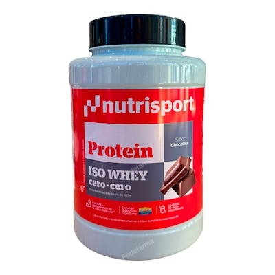 NUTRISPORT ISO WHEY CERO CERO CHOCOLATE 900GR