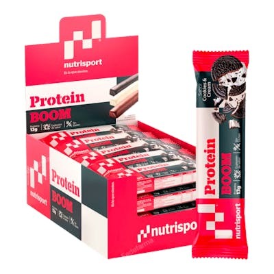 NUTRISPORT PROTEIN BOOM BARRITAS COOKIES AND CREAM 24UD