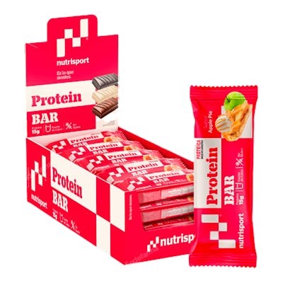 NUTRISPORT BARRITA PROTEICA YOGUR-APPLE-PIE 24UDS