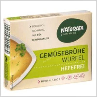 NATURATA CONCENTRADO PARA SOPA CUBITOS SIN LEVADURA 72G ECO