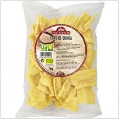 NATURSOY CHIPS DE QUINOA 70gr. BIO