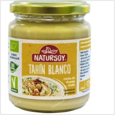 NATURSOY TAHIN BLANCO crudo 250gr.