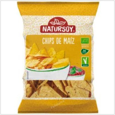 NATURSOY CHIPS DE MAIZ 125gr. BIO VEGAN