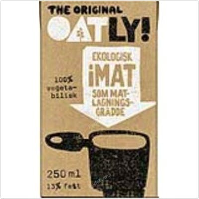 OATLY CREMA DE AVENA para cocinar 250ml. BIO