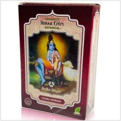 RADHE SHYAM HENNA POLVO BOTANICALS CAOBA INTENSO 100gr.