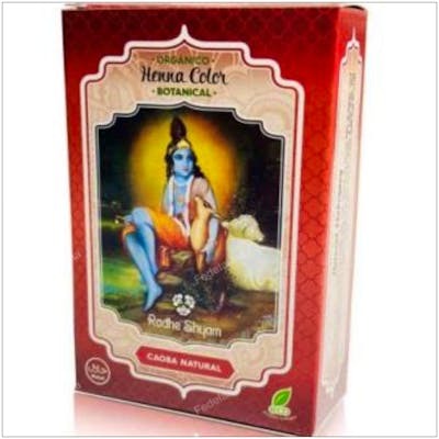 RADHE SHYAM HENNA POLVO BOTANICALS CAOBA NATURAL 100gr.
