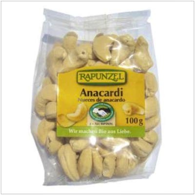 RAPUNZEL ANACARDOS crudos 100gr. BIO