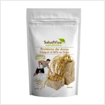 SALUD VIVA PROTEINA DE ARROZ AL 80% 250GR BIO SG S/A VEGAN