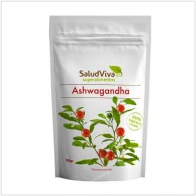 SALUD VIVA ASHWAGANDHA en polvo 125gr. BIO SG S/A VEGAN