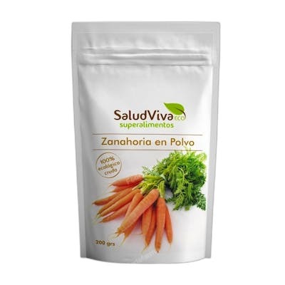 SALUD VIVA ZANAHORIA EN POLVO 200GR BIO