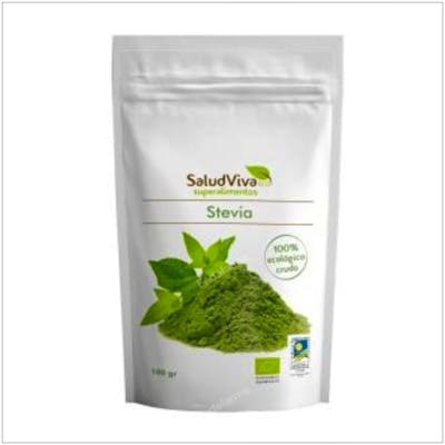 SALUD VIVA STEVIA POLVO DE HOJA SECA 100GR BIO SG S/A VEGAN
