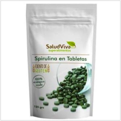 SALUD VIVA ESPIRULINA tabletas 125gr.