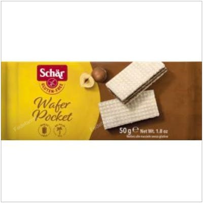 SCHAR WAFERS DE AVELLANAS pocket 50gr. SG