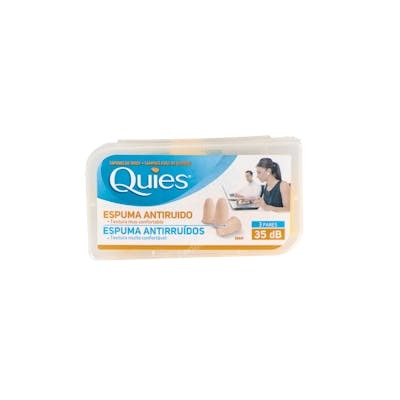 QUIES TAPONES ESPUMA color carne 6ud. QUIES