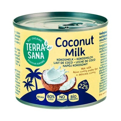 TERRASANA LECHE DE COCO lata 200ml.