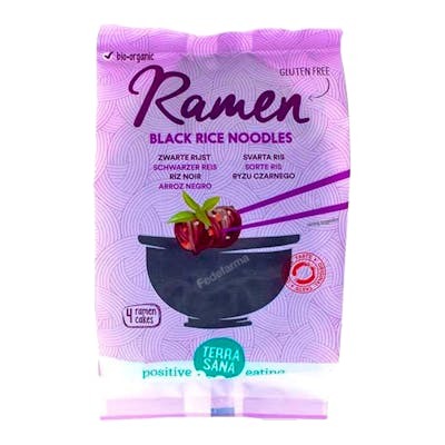 TERRASANA FIDEOS RAMEN DE ARROZ NEGRO 280GR SG