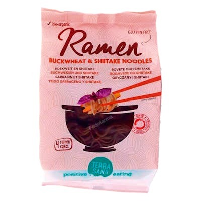 TERRASANA FIDEOS RAMEN DE TRIGO SARRACENO CON SHITAKE 280GR