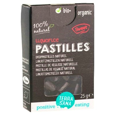 TERRASANA REGALIZ natural pastillas 25gr.