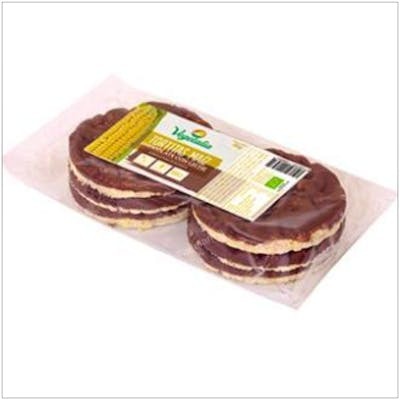 VEGETALIA TORTITAS DE MAIZ con chocolate con leche 100gr. BI