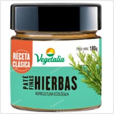 VEGETALIA PATE DE FINAS HIERBAS grande 180gr. BIO