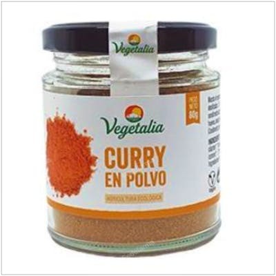 VEGETALIA CURRY EN POLVO 80GR