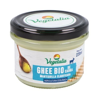 VEGETALIA MANTEQUILLA GHEE CABRA CLARIFICADA 220GR BIO