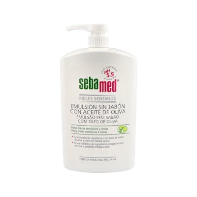 SEBAMED EMULSION SIN JABON  aceite oliva gel de baño 1l.